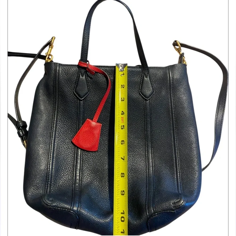 Tory Burch Black Small Perry Tote - Picture 6 of 12